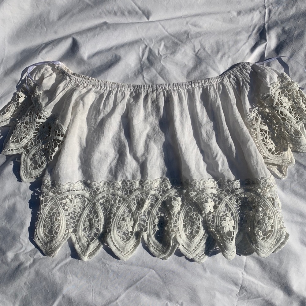 LF off the shoulder top